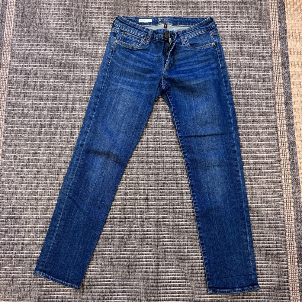 Kut from the Kloth Women's Boyfriend Jeans - Dark Blue Wash